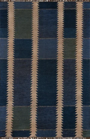 Mahi Zara Indigo 3'6" X 5'6" Area Rug