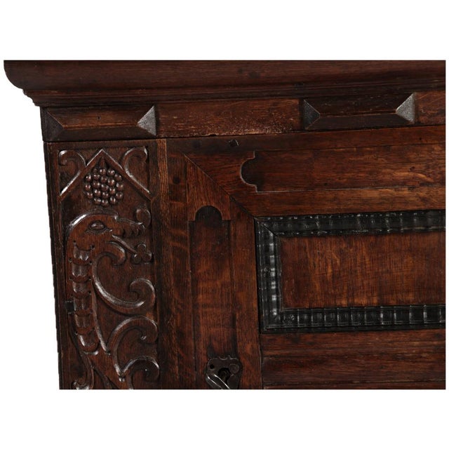 Antique Oak Dresser, 1880 For Sale - Image 6 of 18