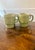 Mid-Century Modern Jadeite Green Style Stacking Mugs For Sale - Image 3 of 12
