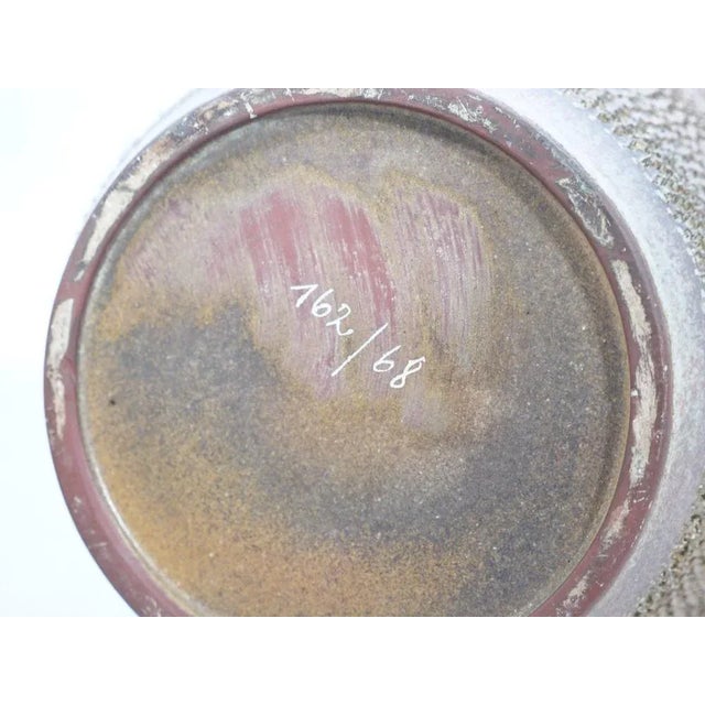 High-quality mid-century floor vase in the style of a Roman wine container.