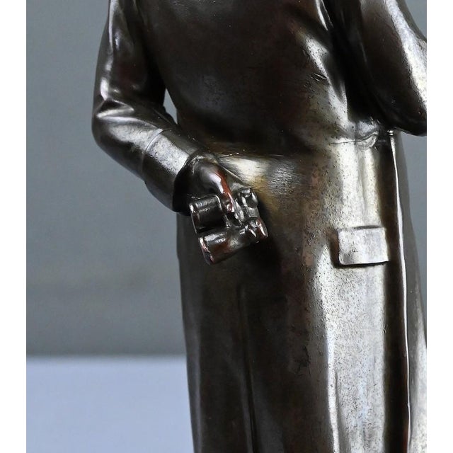 Statue of Napoleon Bonaparte, Early 20th Century, Bronze For Sale - Image 12 of 18