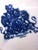Vintage Victorian Pitcher and Wash Basin Blue and White Flowers Ironstone Set For Sale In Sacramento - Image 6 of 6