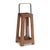 Add natural warmth and modern simplicity to your décor with this Rustic Wood Framed Glass Lantern. Crafted with a sturdy...