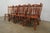 Vintage Tell City Early American Colonial Solid Wood Dining Chairs (Set of 8) For Sale - Image 4 of 17