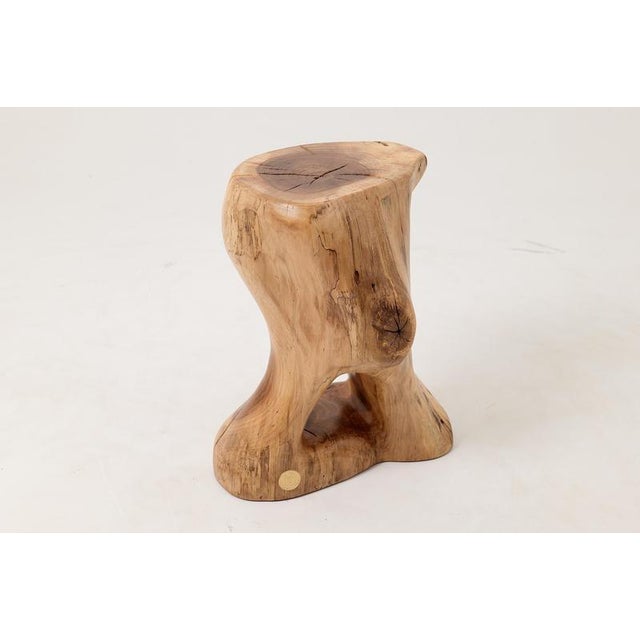 Sculptural Side Table by Logniture For Sale - Image 9 of 18