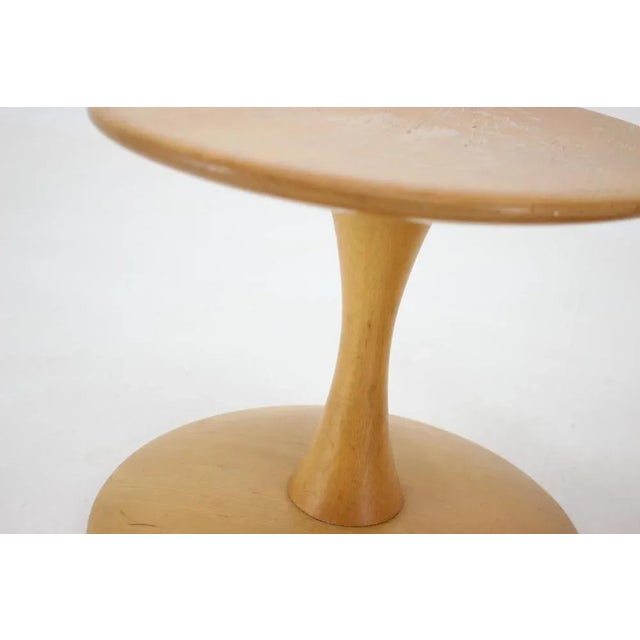 Wood Set of Danish Beech Stools by Nanna Ditzel for Kolds Sawmill, 1960s For Sale - Image 7 of 8