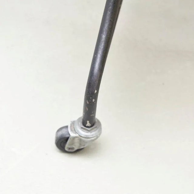 Metal Office Chair by Isamu Kenmochi for Tendo Mokko, 1950s For Sale - Image 7 of 10