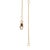 Early 21st Century Ladies 14k Yellow Gold 0.45ctw Round Diamond by the Yard Station Chain Necklace For Sale - Image 5 of 8