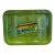 Mid 20th Century Hand Painted Green Serving Tray San Francisco Cable Car Railway For Sale