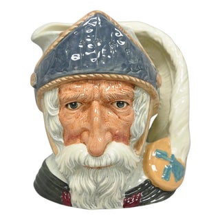 Vintage 1956 Royal Doulton Don Quixote D6455 Porcelain Toby Character Jug Mug For Sale