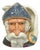 Vintage 1956 Royal Doulton Don Quixote D6455 Porcelain Toby Character Jug Mug For Sale