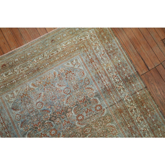 20th Century Antique Zabihi Collection Persian Malayer Rug For Sale - Image 9 of 10