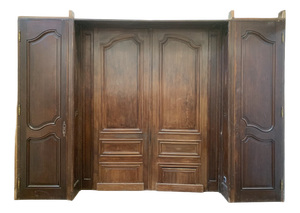 19th Century Louis XV Carved Oak Paneling Element