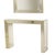1990s Mirror with Console in Silver and Gold in Deknudt, 1980s, Set of 2 For Sale - Image 5 of 18