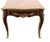 Elegant french louis xv style coffee table with extensive floral marquetry shaped top centred by an intricate bouquet of...