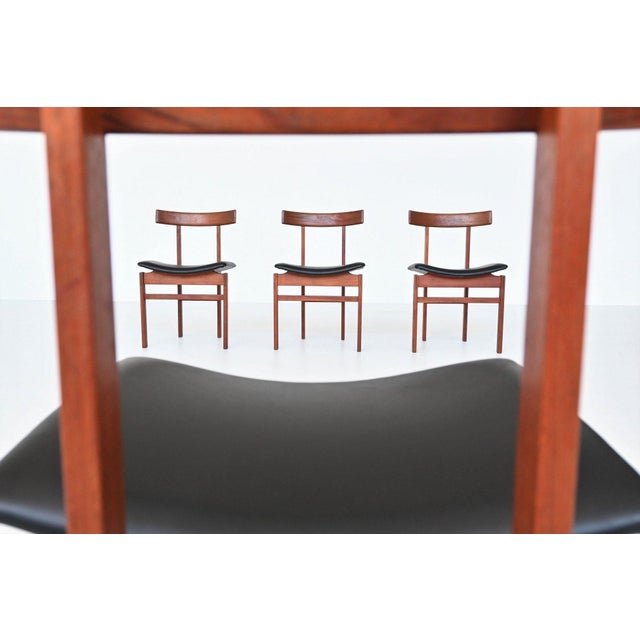 Danish #193 Dining Chairs in Teak by Inger Klingenberg for France & Søn, 1960s, Set of 4 For Sale - Image 11 of 18