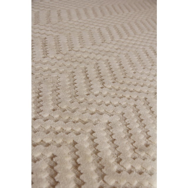 Exquisite Rugs Sutton Hand loom Wool Linen Rug-8'x10' For Sale In Los Angeles - Image 6 of 11