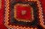 1960s 1960s Vintage Tribal Persian Shiraz Hand-Knotted Wool Rug With a Red Field For Sale - Image 5 of 7