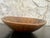 Brown Large 16" Mid 20th Century Hand-Carved Figured Wood Scalloped Centerpiece Bowl For Sale - Image 8 of 9