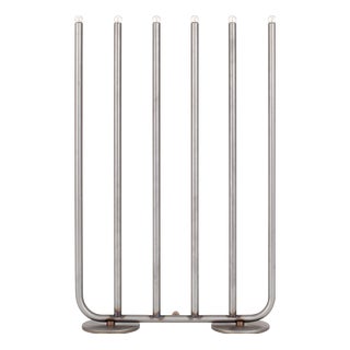 Large Raw Iron December Table Lamp by Sabina Grubbeson for Konsthantverk For Sale