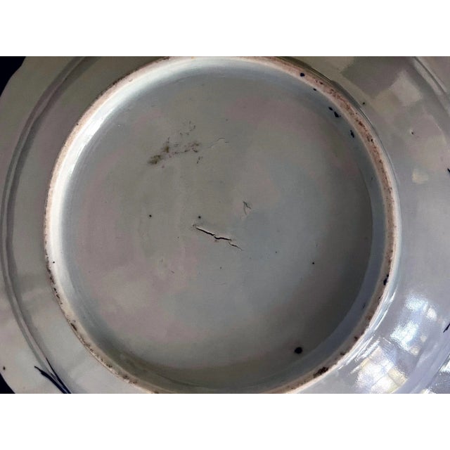 Ceramic Antique Japanese Artia Ceramic Cabinet Plates - A Pair For Sale - Image 7 of 13