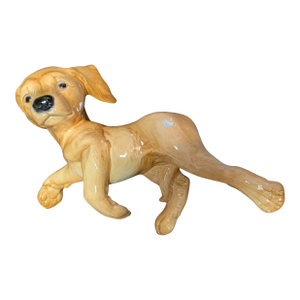 Large Goebel Porcelain Labrador Retriever Puppy