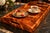 A naturally fragrant, absolutely beautiful serving tray handcrafted from rare Thuya wood, prized for its extraordinary...
