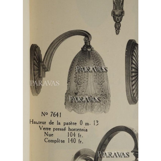 A Pair of French Art Deco Wall Sconces by Hettier Et Vincent 1920s France - 2 Pairs Available For Sale - Image 13 of 13