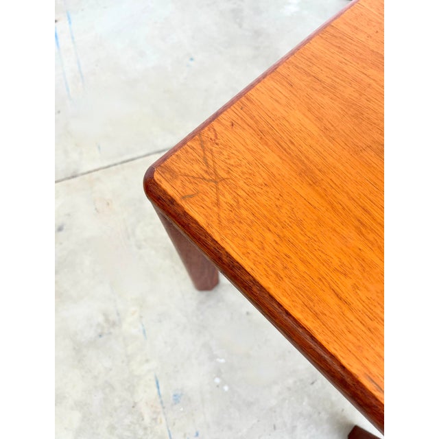 Scandinavian Teak Side Table, 1970s For Sale - Image 12 of 18