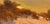 This oil painting captures a tranquil evening scene where soft, warm hues illuminate the sandy dunes, highlighting the...