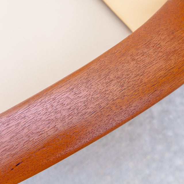 1960s Restored 1960s Grete Jalk Fd 118 Danish Modern Teak Lounge Chair by France & Son For Sale - Image 5 of 18