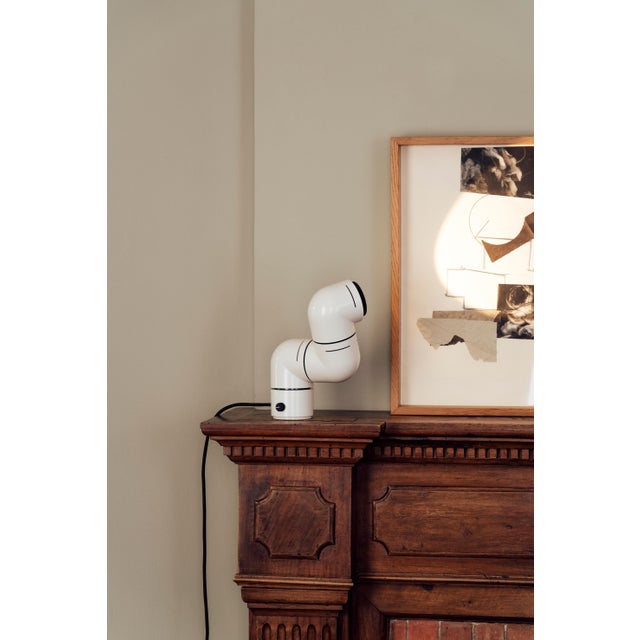 White Tatu Wall Lamp by André Ricard For Sale - Image 15 of 18