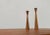 Vintage Danish Teak Candleholders, Set of 2 For Sale - Image 6 of 18