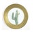 Modern Cactus Plates by Hilton Mc Connico for Daum, 1987, Set of 6 For Sale - Image 3 of 7