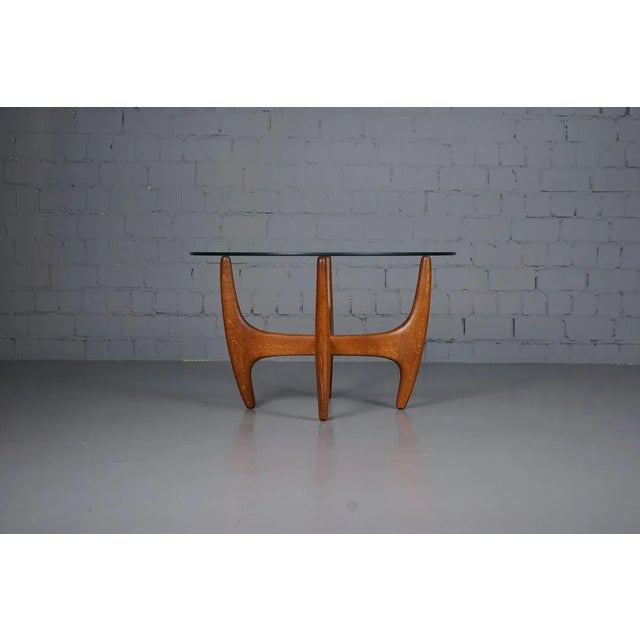 Wood Mid-Century Teak Side Table, 1960 For Sale - Image 7 of 7