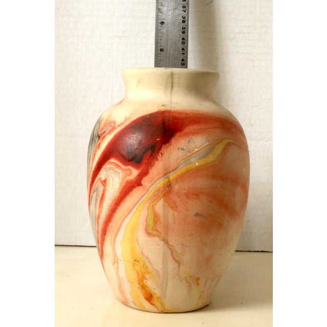 Nemadji Vases Grouping for Color and Mid-Century American Aesthetics – 7" For Sale - Image 17 of 17