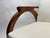 Wood Art Deco Arched Sculptural Wooden Armchair, Italy, 1930s For Sale - Image 7 of 14