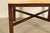 Brown Edward Wormley for Dunbar Mid-Century Modern Walnut X-Base High Back Side Chairs or Dining Chairs, Pair For Sale - Image 8 of 13