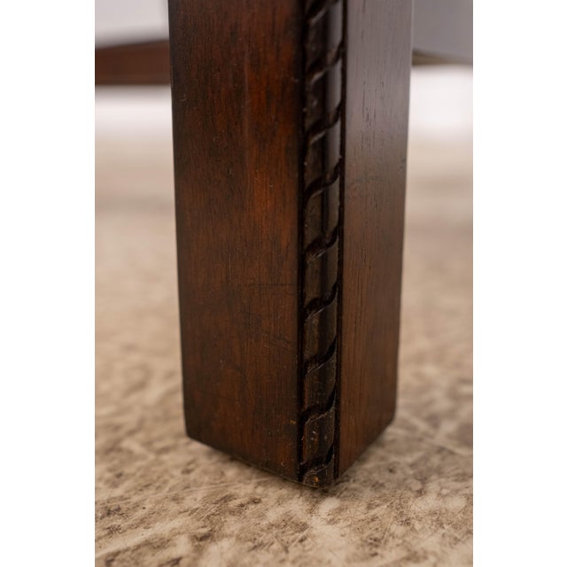 Set of 8 Henredon Chippendale Mahogany Dining Room Chairs For Sale - Image 15 of 16