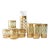 Mid 20th Century Mid Century Modern Culver Valencia Gilt Glassware Set, 11 Pieces For Sale