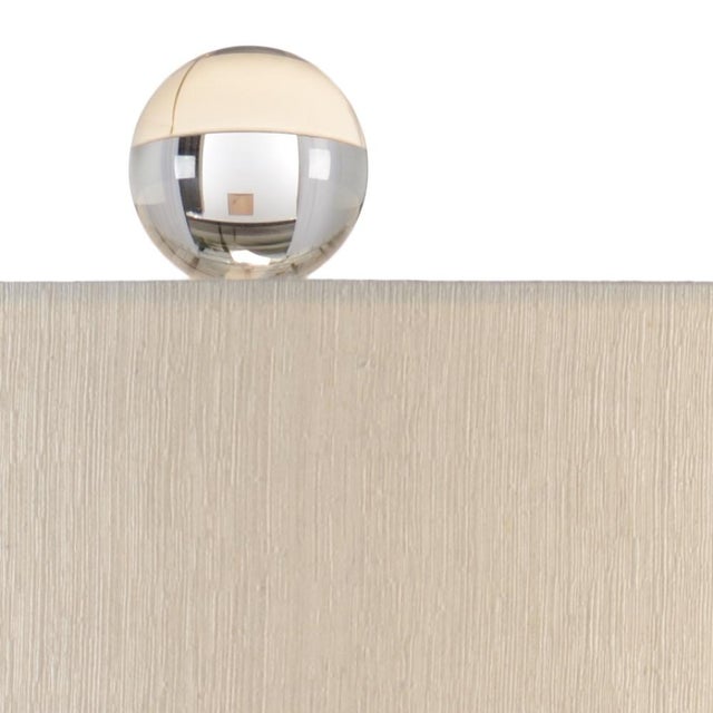 Contemporary Wildwood Ming Table Lamp - Snow For Sale - Image 3 of 4