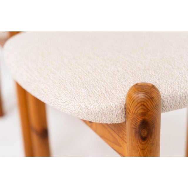 Wood Pine Chairs from Vamdrup Stolefabrik, Set of 4 For Sale - Image 7 of 16