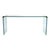 Modern Mid-Century Modern Brass and Glass Console by Leon Rosen for Pace Collection For Sale - Image 3 of 3