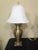 2010s Wildwood Brass Urn Lamp with Shade For Sale - Image 5 of 5