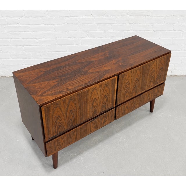 Mid Century Danish Rosewood Credenza | Sideboard Dresser by Omann Jun, Denmark, C. 1960s For Sale - Image 10 of 16