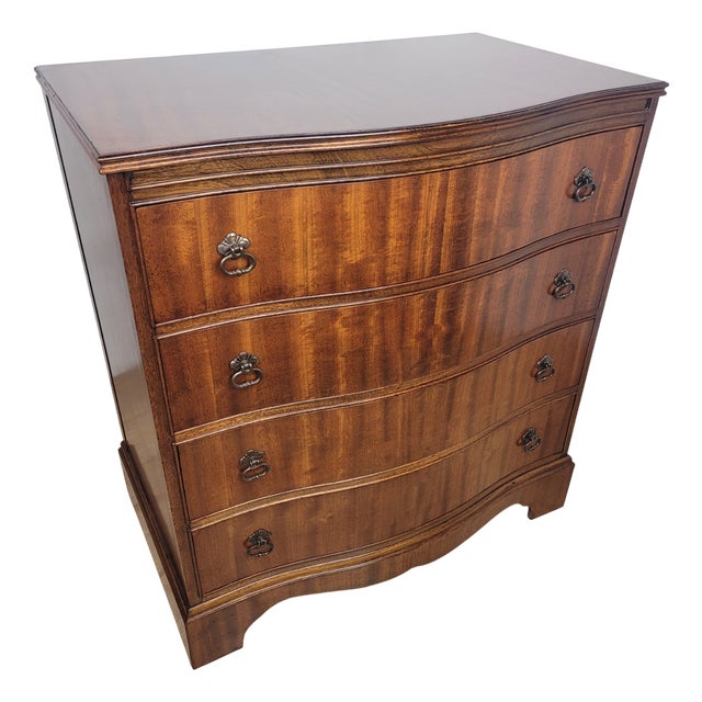 Antique Chest of Drawers in Mahogany, 1890 For Sale