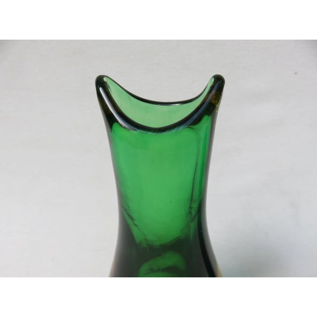 1960s Italian Murano Glass Vases from Murano, 1960s, Set of 2 For Sale - Image 5 of 17