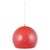 1960s Topan Pendant Lamp in Red Lacquered Metal by Verner Panton for Louis Poulsen, 1960s For Sale - Image 5 of 5