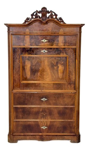 Antique Biedermeier Secretaire, 1880