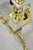 Vintage Brass Urn & Marble Federal Style Branch Leg Fireplace Andirons - A Pair For Sale - Image 9 of 11